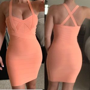Hot Miami styles mini bandage dress